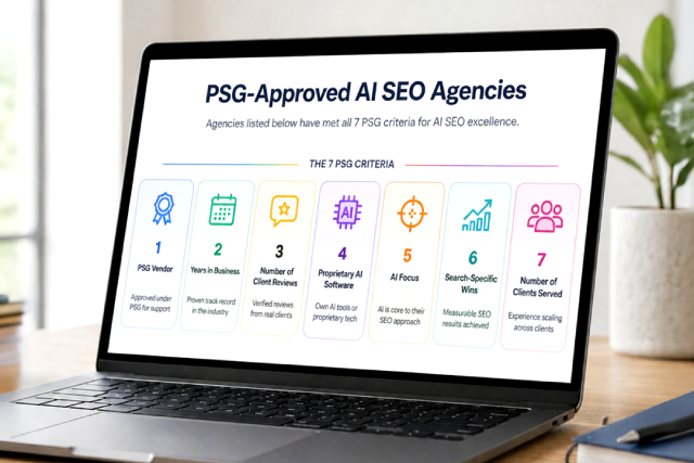 5 PSG-Approved AI SEO Agencies in Singapore: Compared & Ranked